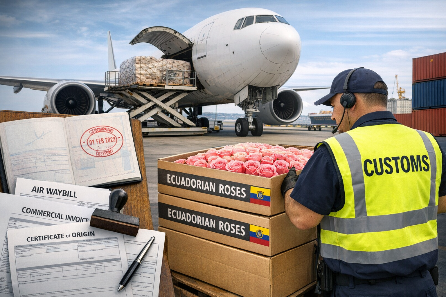 Premium Ecuadorian Fresh Roses